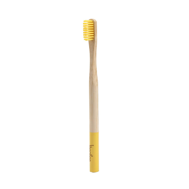 Yellow Bristle Toothbrush | Ibannboo
