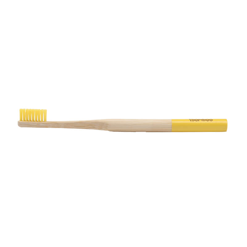 Yellow Bamboo Toothbrush | Ibannboo
