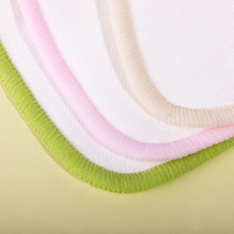 Colorful edge reusable face pads | Ibannboo